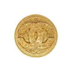 샤넬 중고 1994 메달리온 브로치