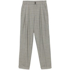 베르사체 중고 1980s 체크 패턴 팬츠