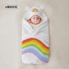 DIU 初生嬰兒抱被新生兒包被春秋薄棉寶寶被子襁褓寶寶加棉包巾包裹單