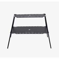 PILMOA Expander Table 雙層置物架 鋁合金露營層架 戶外收納架, 1個