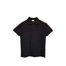 생 로랑 중고 로고 자수 폴로 셔츠