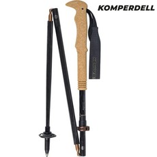Komperdell Carbon FXP 4 輕量級全碳纖快折登山杖, 1個
