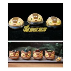 橡子共和國 吉卜力 龍貓巴士 龍貓 扭蛋 轉蛋 植絨 隨機出貨 龍貓公車 貓巴士 宮崎駿, 1個