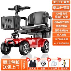 四輪代步車 雙人電動車 續航120里 600W電機, 1個, 豪華升級款10安鋰電