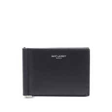 생 로랑 중고 2020's 레더 빌클립 지갑