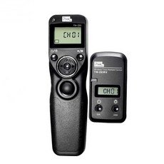 Pixel 無線 Sony 副廠 定時 VPR1 快門線 TW-283/S2 適用於 DSC-RX10 M2 RX100 M4 M3, 1個, 黑色