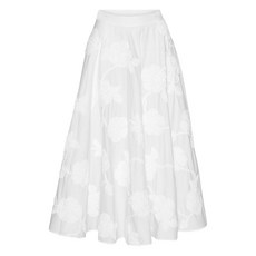 로테이트비르거크리스텐슨 플로럴 자수 미디 스커트