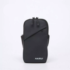 HAIRUI 運動臂包,防刮耐磨,防水防滑, 黑色, 1個
