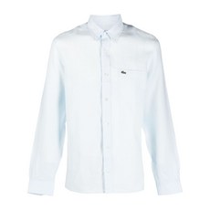 라코스테 로고 자수 버튼다운 셔츠