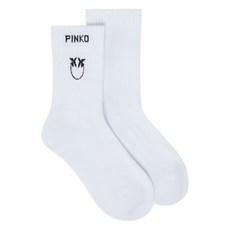 핀코 로고 자카드 양말