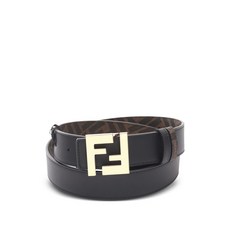 펜디 중고 FF 패턴 레더 벨트