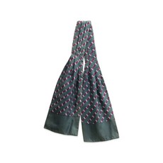 에르메스 중고 1990's 자카드 패턴 실크 스카프