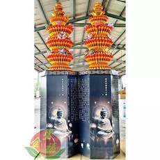 【金聖福】巨無霸蓮花塔 罐頭塔 金條塔 往生蓮花塔 罐頭柱 奠儀用品, 1個