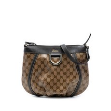 구찌 중고 2016-2026 GG 크리스털 애비 D링 크로스 백