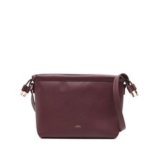 A.P.C. 로고 프린트 숄더 백