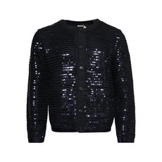 보디 시퀸 장식 가디건