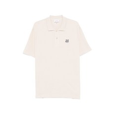 메종키츠네 폭스 자수 폴로 셔츠