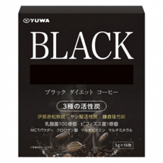 YUWA 纖盈黑咖啡 16包入, 1盒