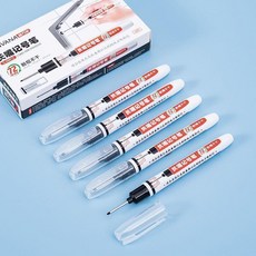 超值 長頭記號筆木工劃線筆深孔標記筆記號筆工地瓷磚畫線筆大理石 副廠商品, 1個, 加強款一星期脫帽不幹 藍色18支