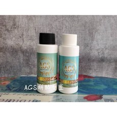 AGS手作新玩家/拼貼女王 AGS多彩鏡面劑(透明)60G 30G組 藝術拼貼/餐巾紙/蝶古巴特專用, 1個, 60G+30G組