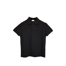 생 로랑 중고 로고 자수 폴로 셔츠
