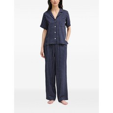 DKNY 체크 패턴 파자마 팬츠