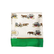 에르메스 중고 1965 피아크르 실크 스카프