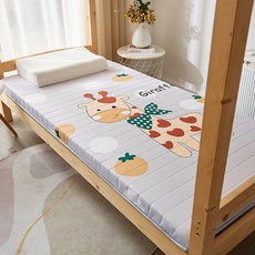 家紡軟墊 學生宿舍幼兒園床墊 卡通圖案, 開心小鹿約5cm厚, 1個