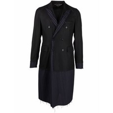 꼼 데 가르송 중고 2000's 레이어드 이펙트 코트