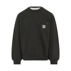 칼하트윕 지퍼 포켓 스웨트셔츠