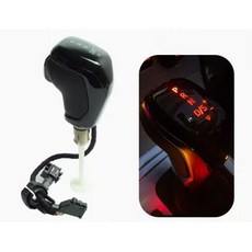 福斯 VW GOLF mk6 mk7 適用 黯 black 變速箱排檔頭, 1個, 紅亮黑