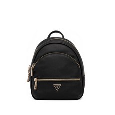 게스 로고 장식 지퍼 백팩