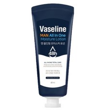 Vaseline 凡士林 男士多效合一保濕乳液 臉身兩用 清爽保濕 48H長效保濕, 1個, 60ml