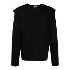 이자벨 마랑 패딩 숄더 코튼 스웨트셔츠