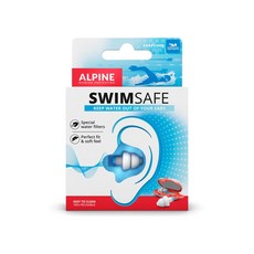 ALPINE SwimSafe 游泳專用耳塞 防水防進水, 1個