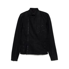 P.L.N. 데님 바이커 재킷