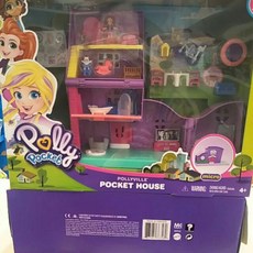 POLLY POCKET 寶莉波莉房子微縮遊戲組 適合 4 歲以上兒童, 1個