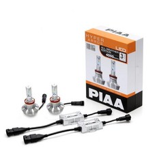 PIAA LED 頭燈 H4 6000K, 1個, LEH132E H8/9/11/16暖黃