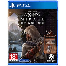Assassin's Creed Mirage 豪華版 中文版 刺客教條 幻象 PS5/PS4 遊戲, 刺客教條 幻象, PS4一般版