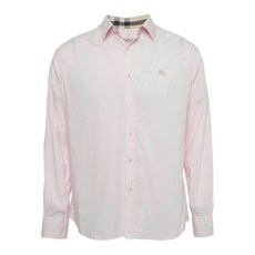 버버리 중고 코튼 로고 셔츠