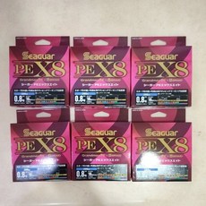 SEAGUAR X8 PE線 日本原裝 三高PE線 200米/300米可選, 1個, #0.8,200米