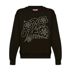 겐조 라인스톤 로고 크루 넥 스웨트셔츠