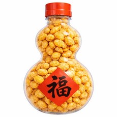元享堂 鹹酥花生 葫蘆瓶, 1個, 鹹酥銀杏400g, 400g