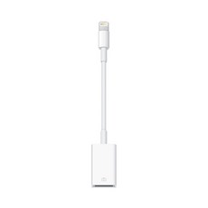 APPLE蘋果 Lightning 對 USB 相機轉接器 (MD821FE/A)含稅公司貨, 1個