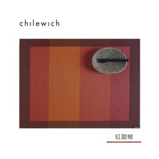 美國Chilewich Color Tempo 細網系列 餐墊 36*48cm 紅甜椒, 1個