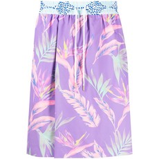 후미토간류 보타니컬 프린트 드로스트링 쇼츠