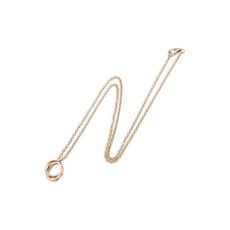 까르띠에 중고 베이비 러브 18K 핑크 골드 네크리스