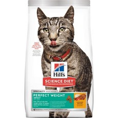 Hills 希爾思 貓 成貓 完美體重 飼料, 1個, 15LB/6.8kg