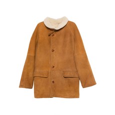 안젤로 빈티지 컬트 중고 1980's 시어링 칼라 코트