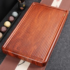 黑檀紋茶盤 65x38cm 中式茶具託盤, 花梨紋小簡平65x38x5.5cm, 1個